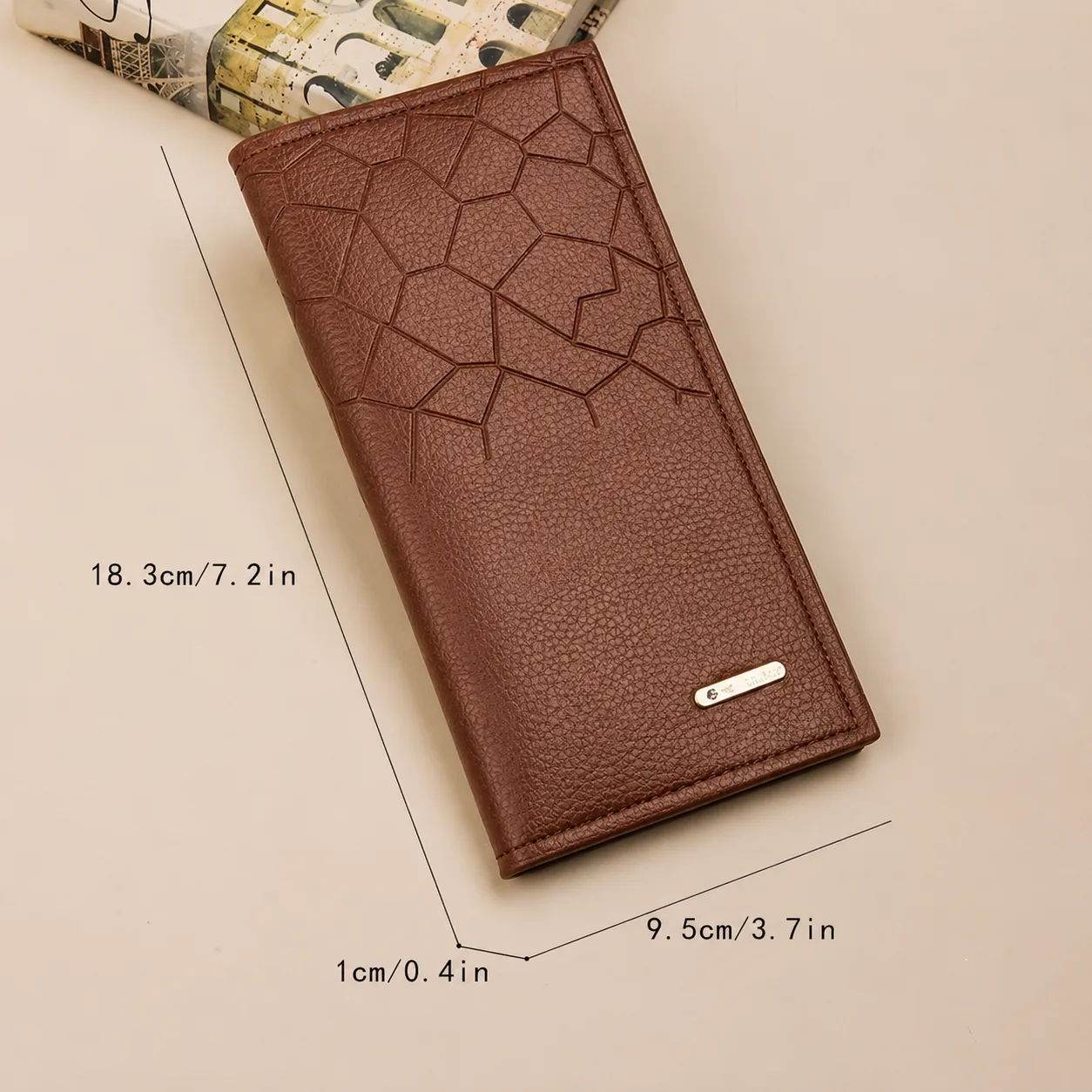 Premium Leather Wallet for Men - Dark Brown, Tan, Black - Image 2